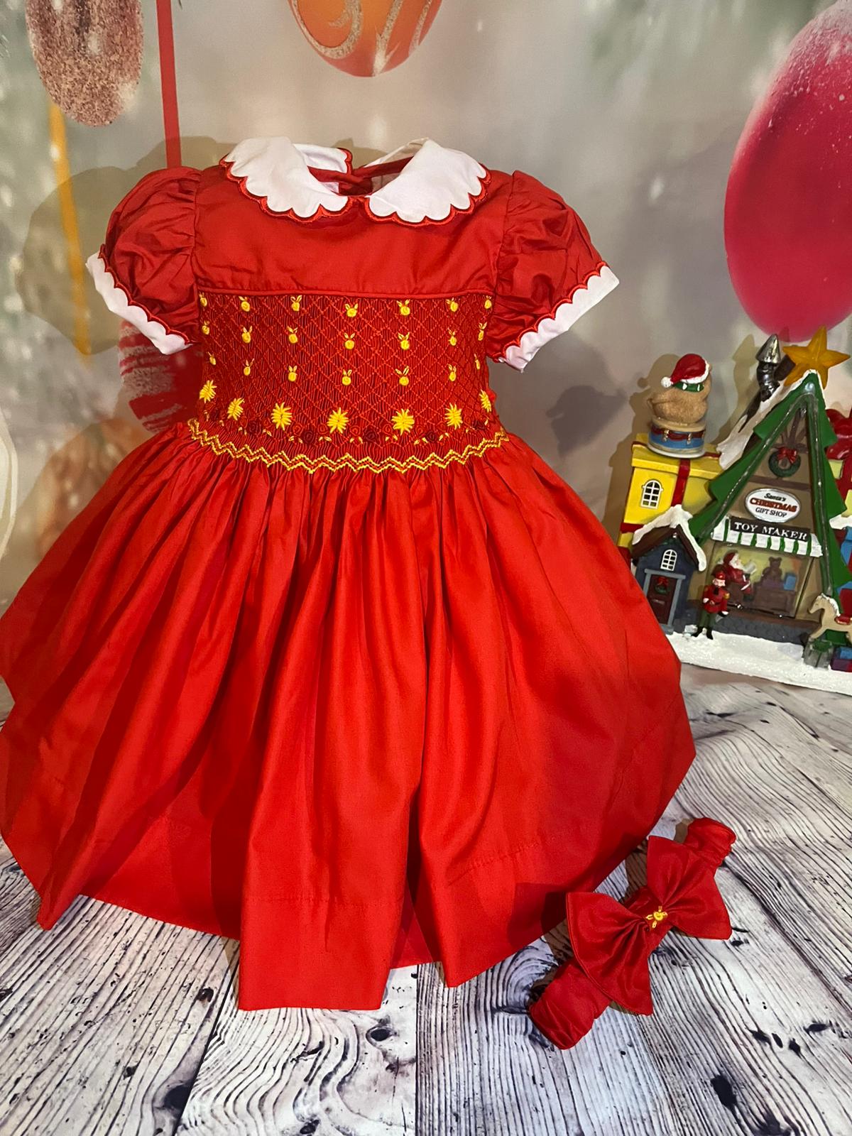 Red Christmas dress