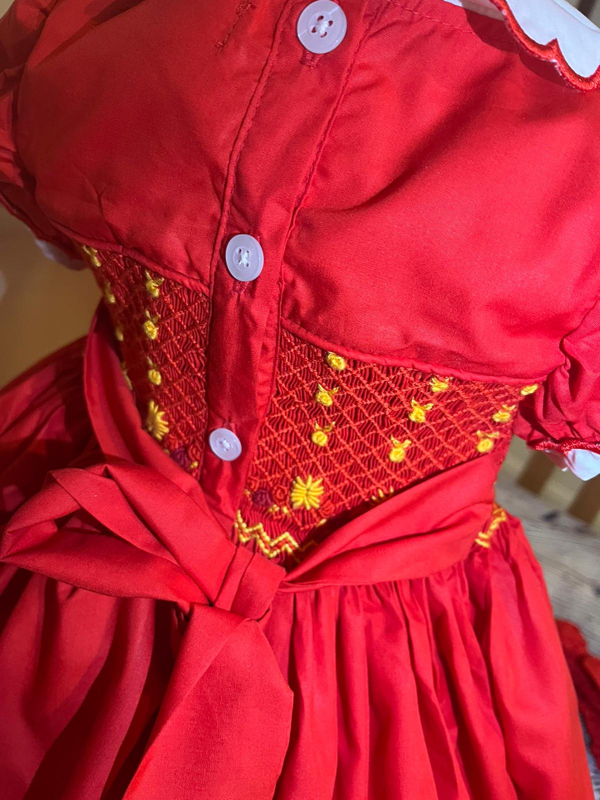 Red Christmas dress