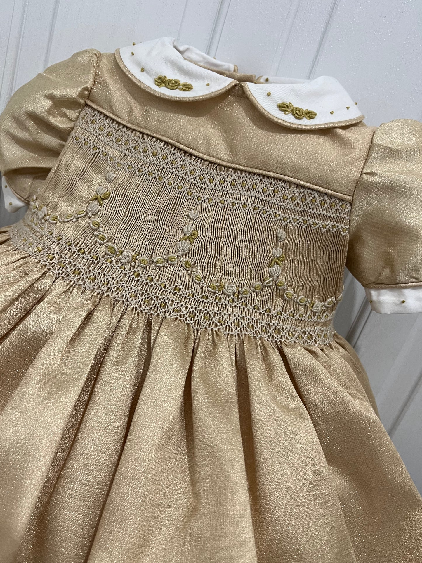 Champagne gold dress