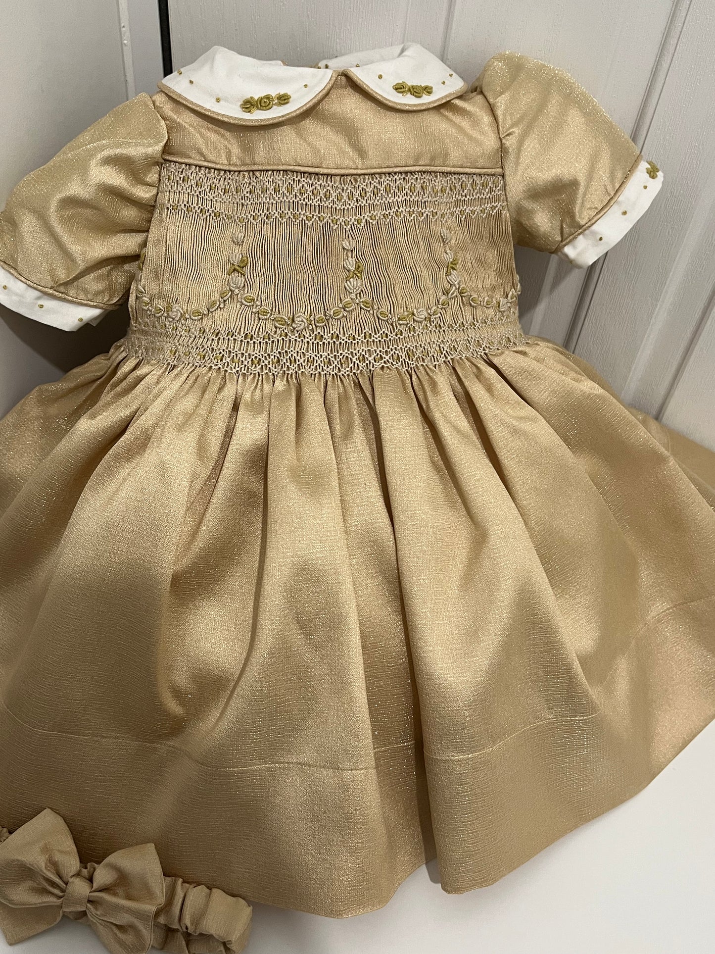 Champagne gold dress