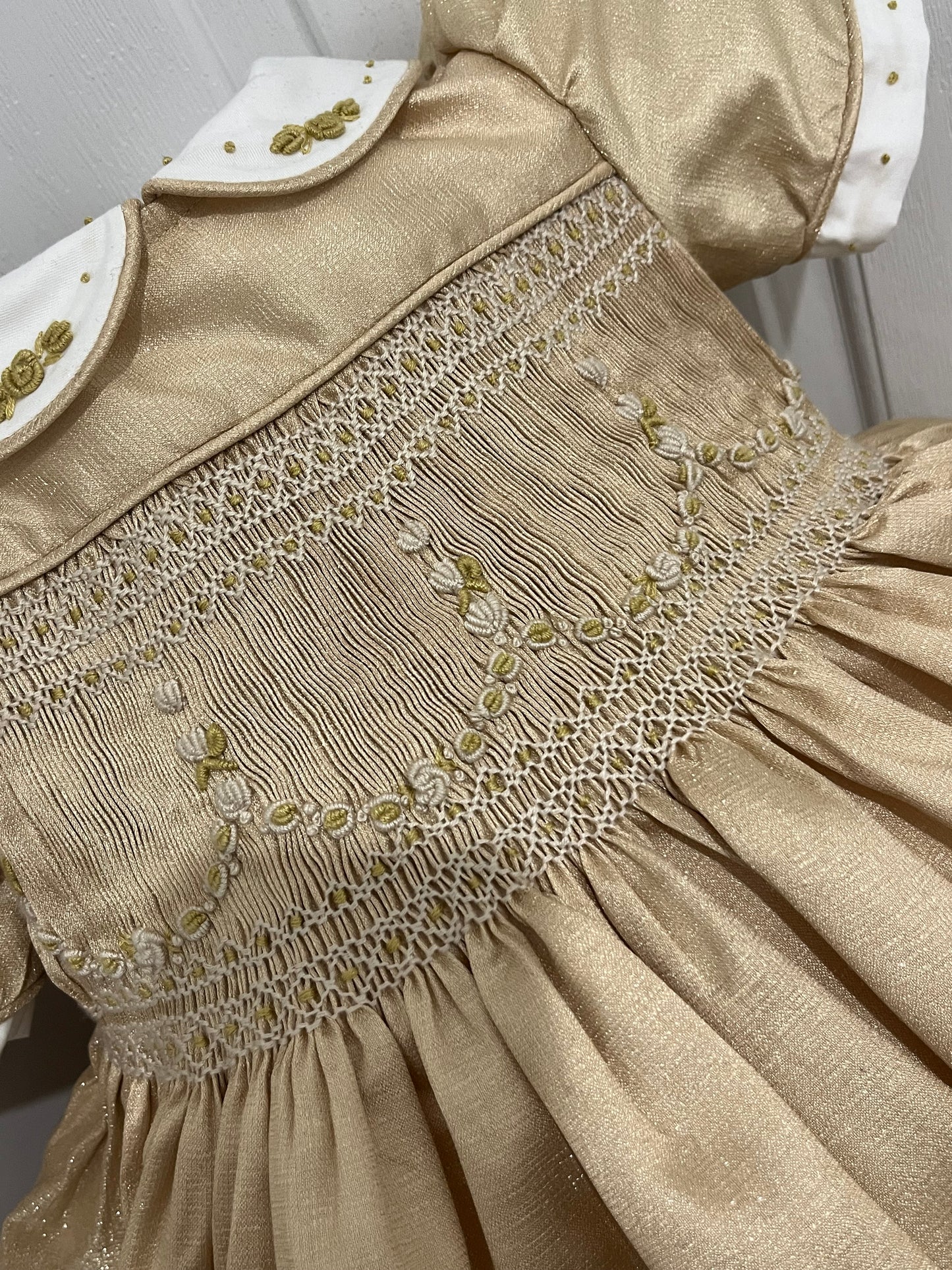 Champagne gold dress