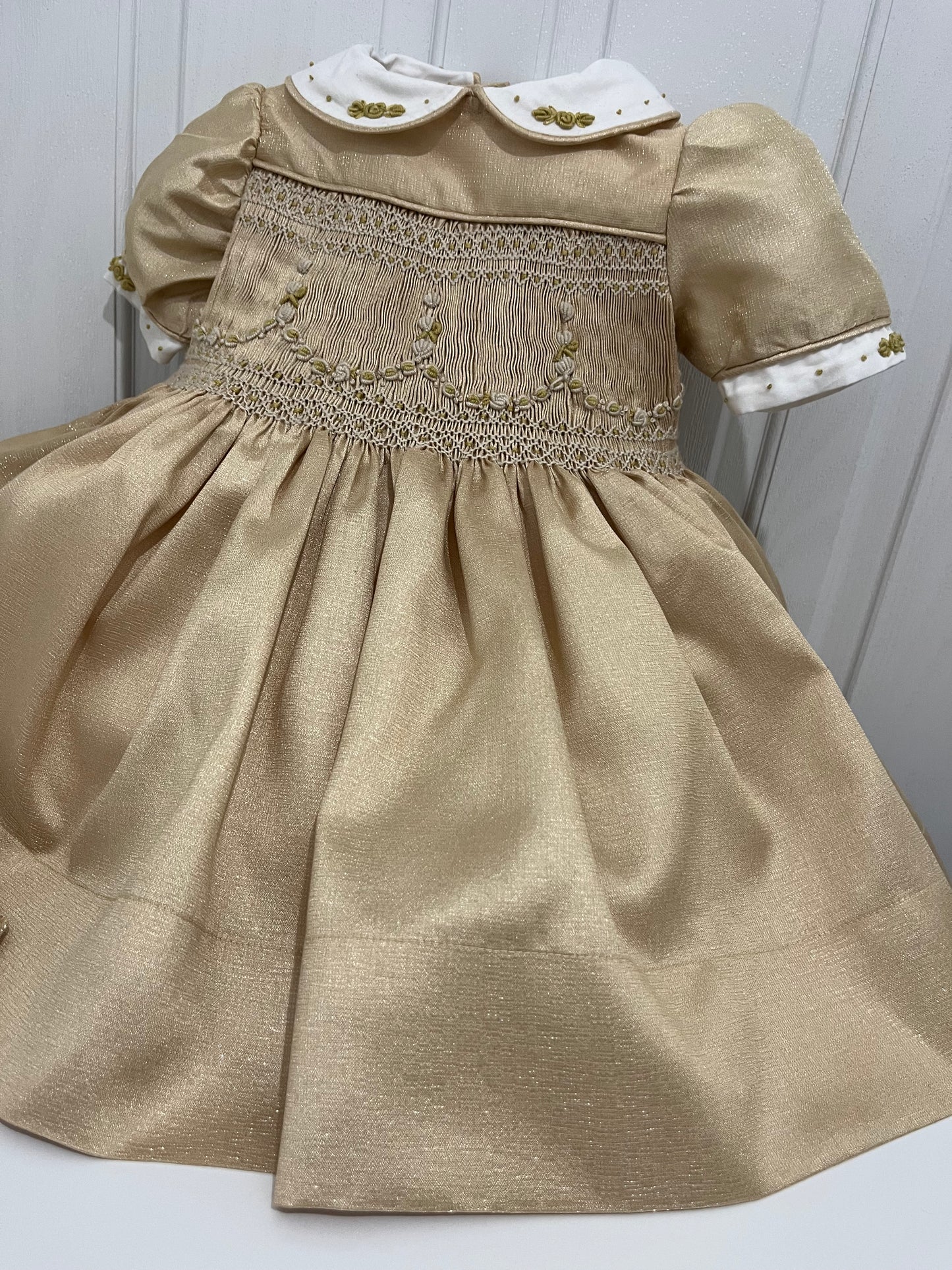 Champagne gold dress