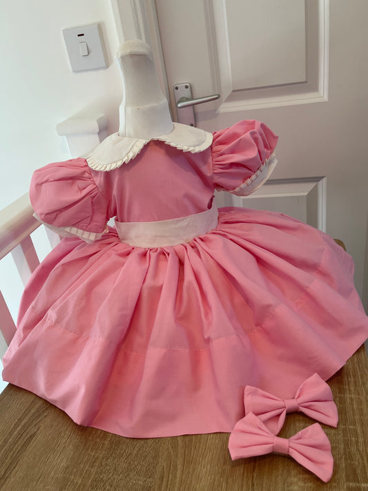 Bubblegum pink dress