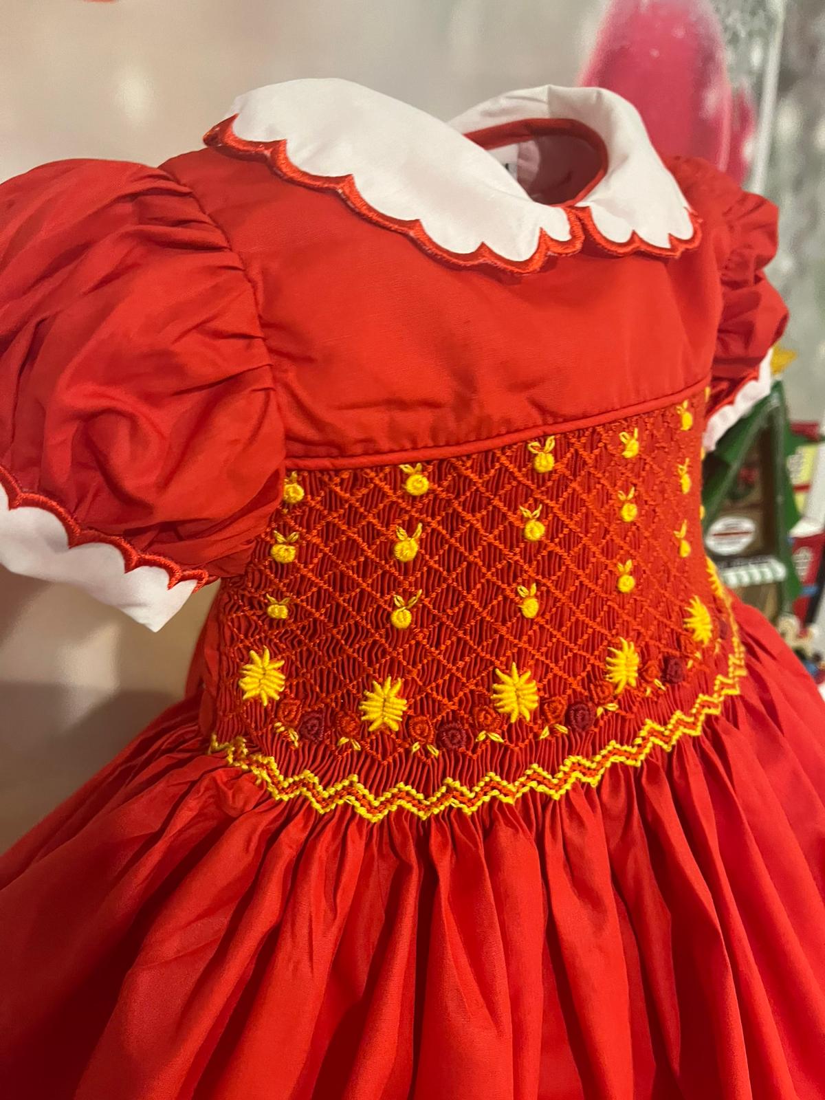 Red Christmas dress