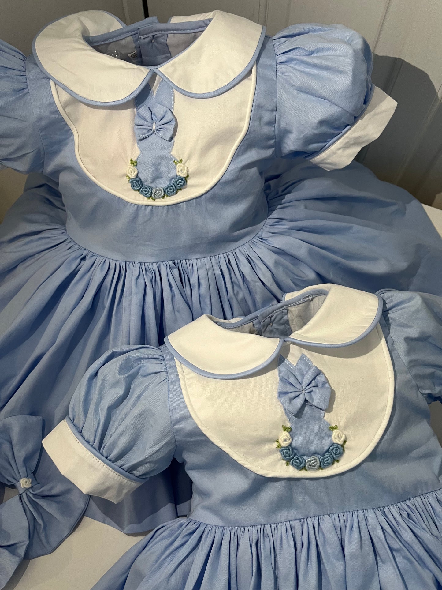 Baby blue bunny rabbit dress