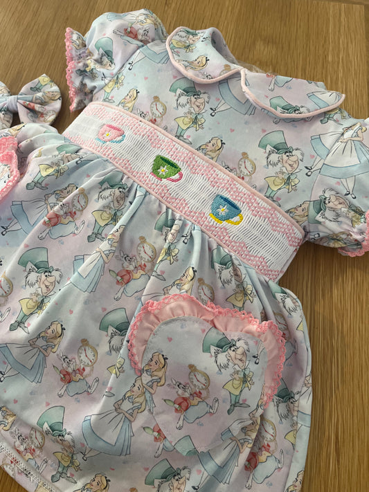 Alice in wonderland shorts pj set
