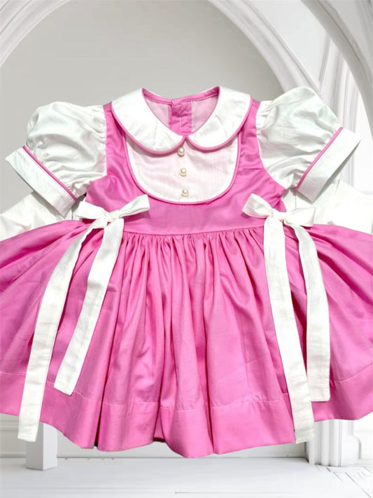 Pink ribbon dress